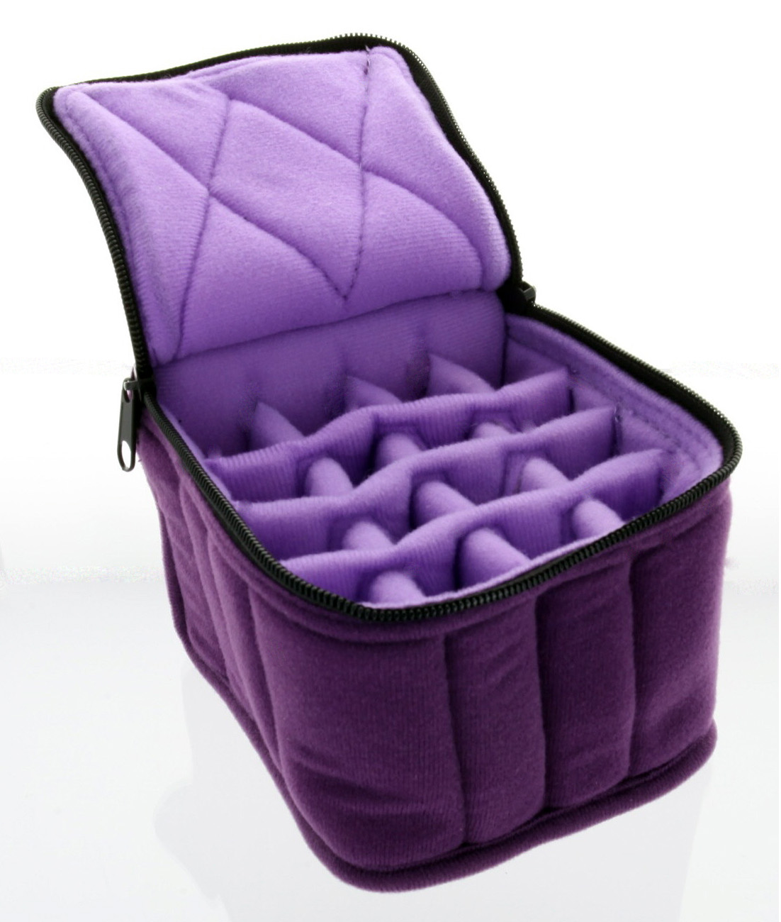 Soft Essential Oils Carrying Case 16bottle 10ml,15ml 30ml 4"x5"x5