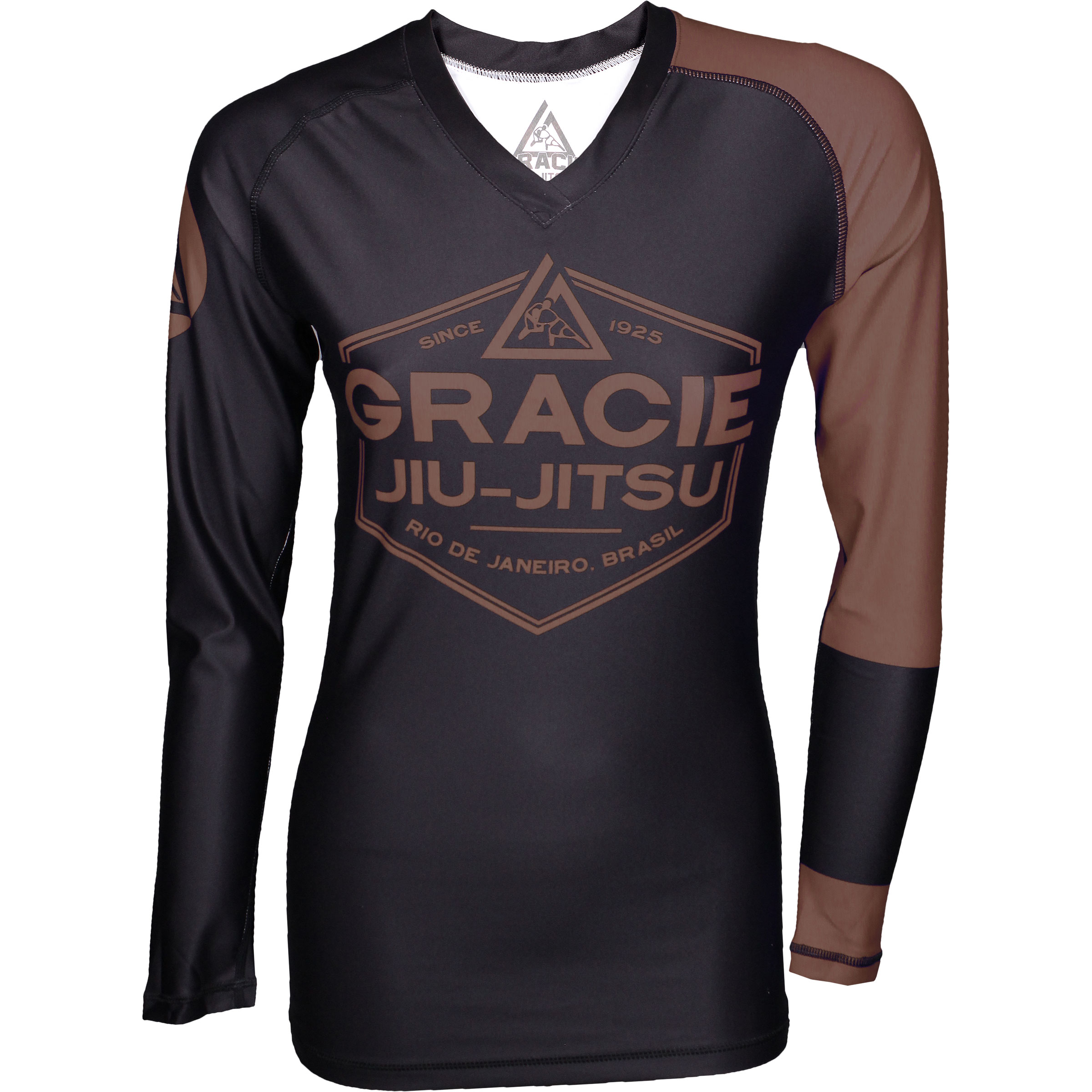 Gracie JiuJitsu Womens Long Sleeve Ranked Rashguard eBay