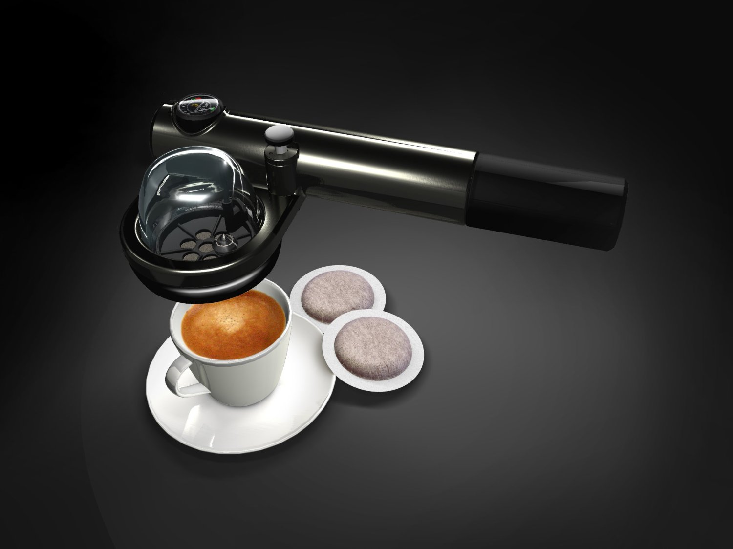 NDBHandpresso HPWILD Wild 16Bar HandPump Portable Espresso Machine