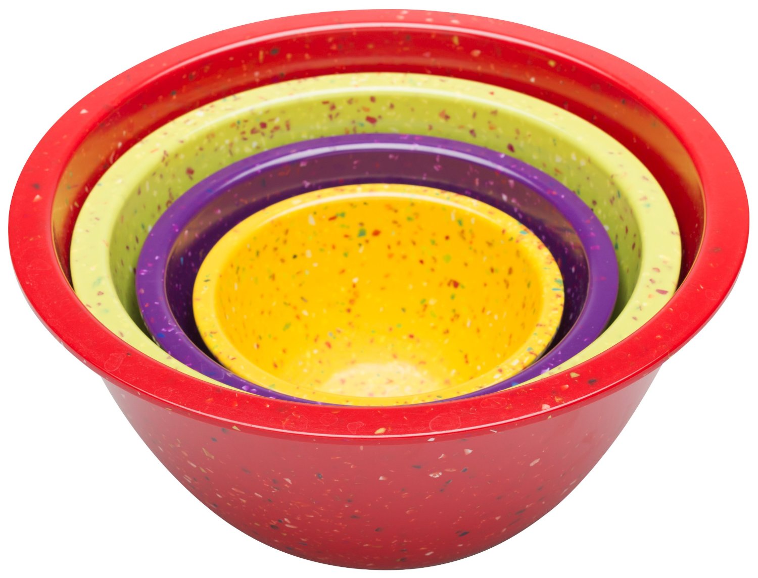 SLIGHT DAMAGEZak! Designs Confetti Mixing Bowls (3 Piece Set) eBay