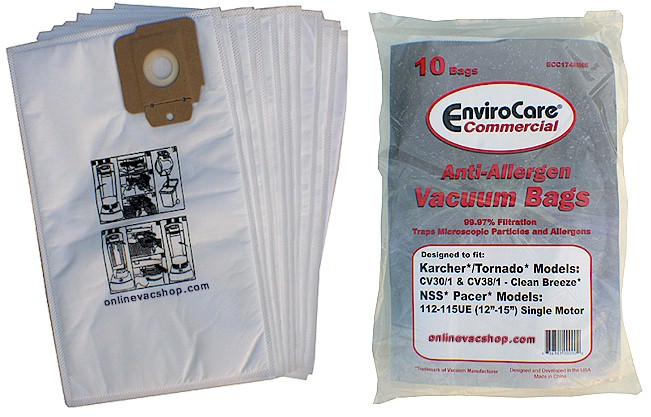 tornado cv30 vacuum bags