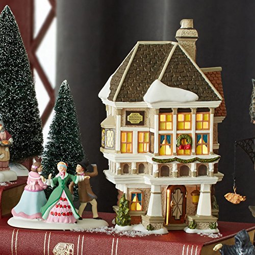 department 56 dickens christmas carol village nephew fred miceens a christmas carol village