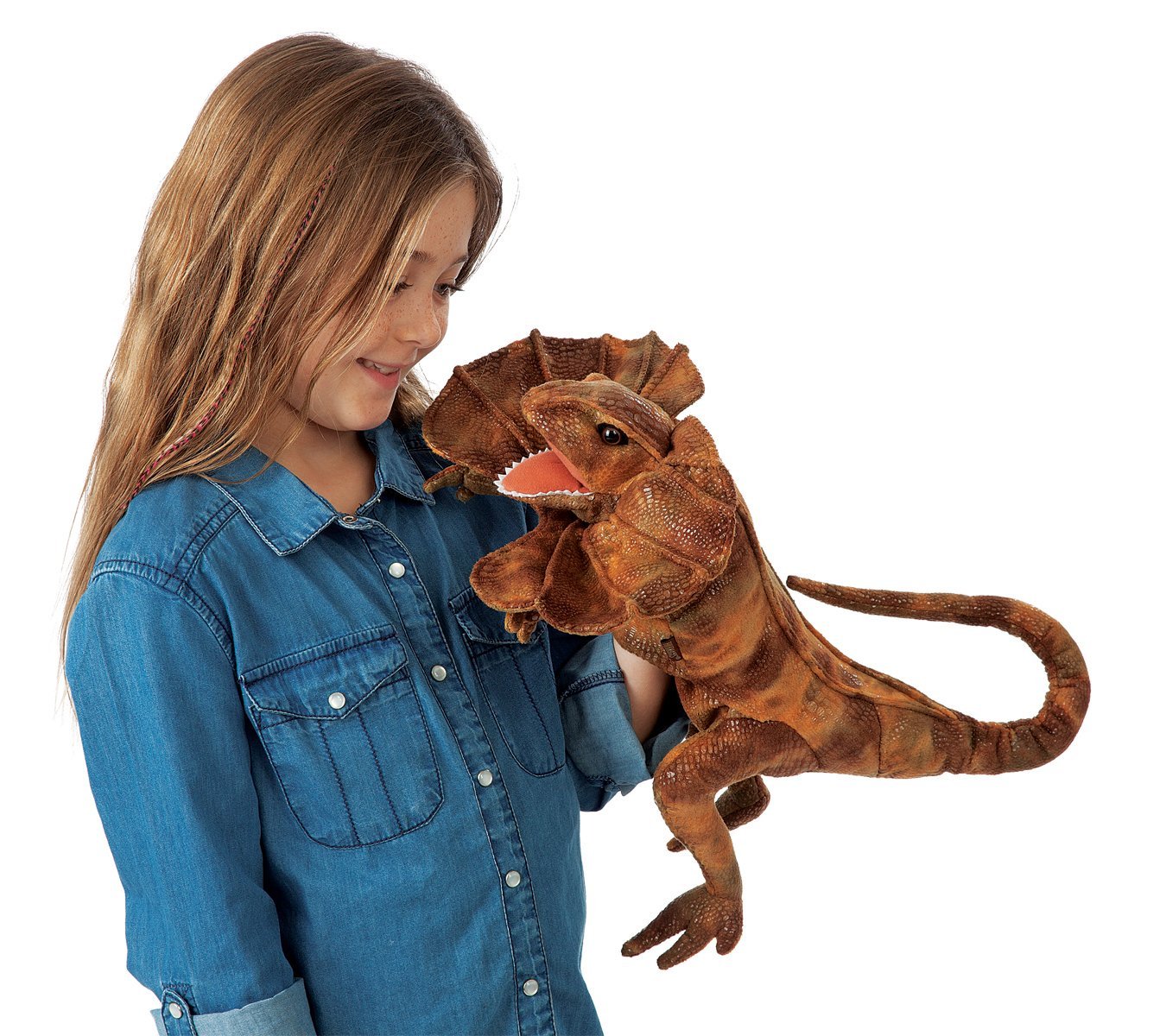 lizard hand puppet
