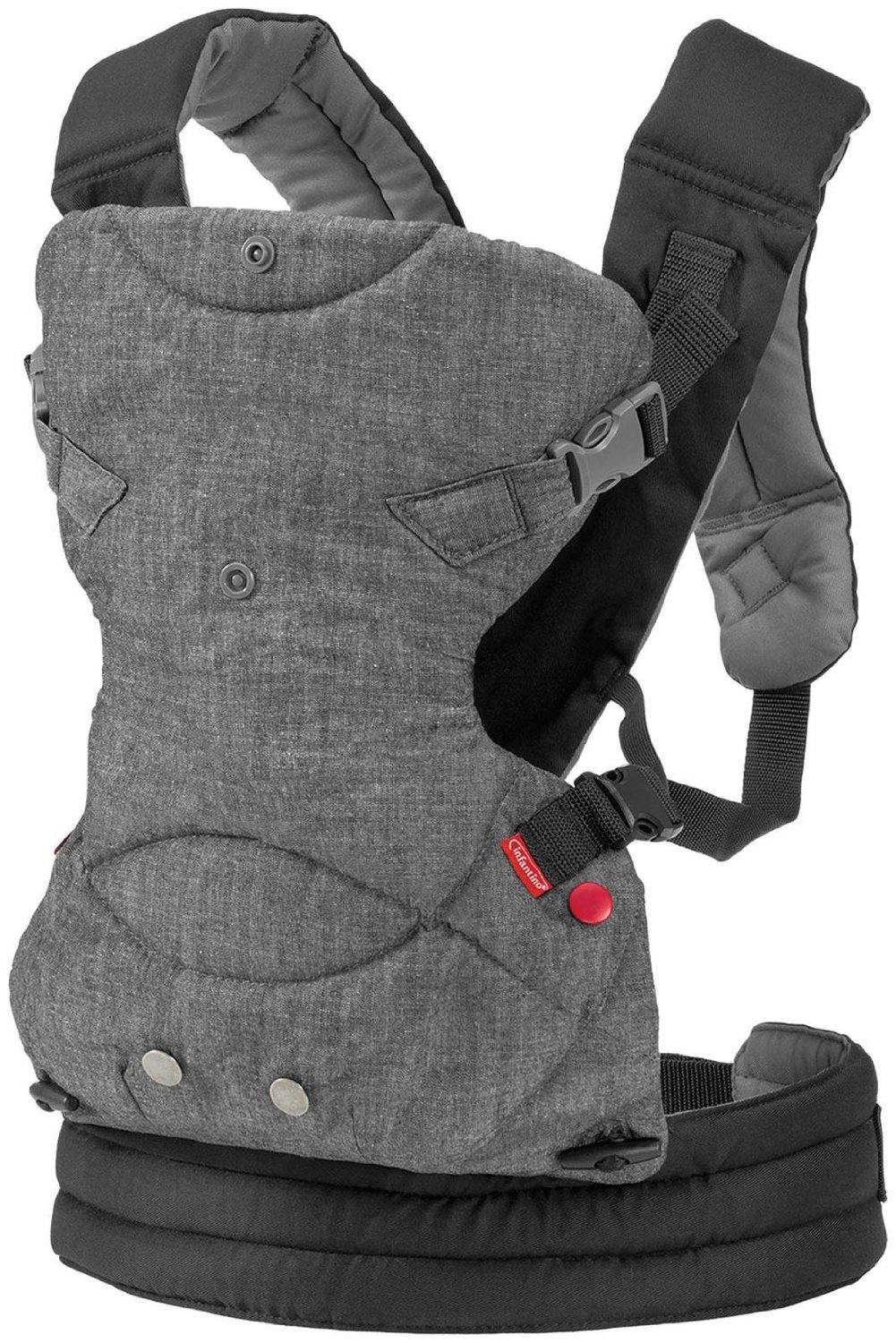 Infantino Fusion Flexible Position Baby Carrier, Grey eBay