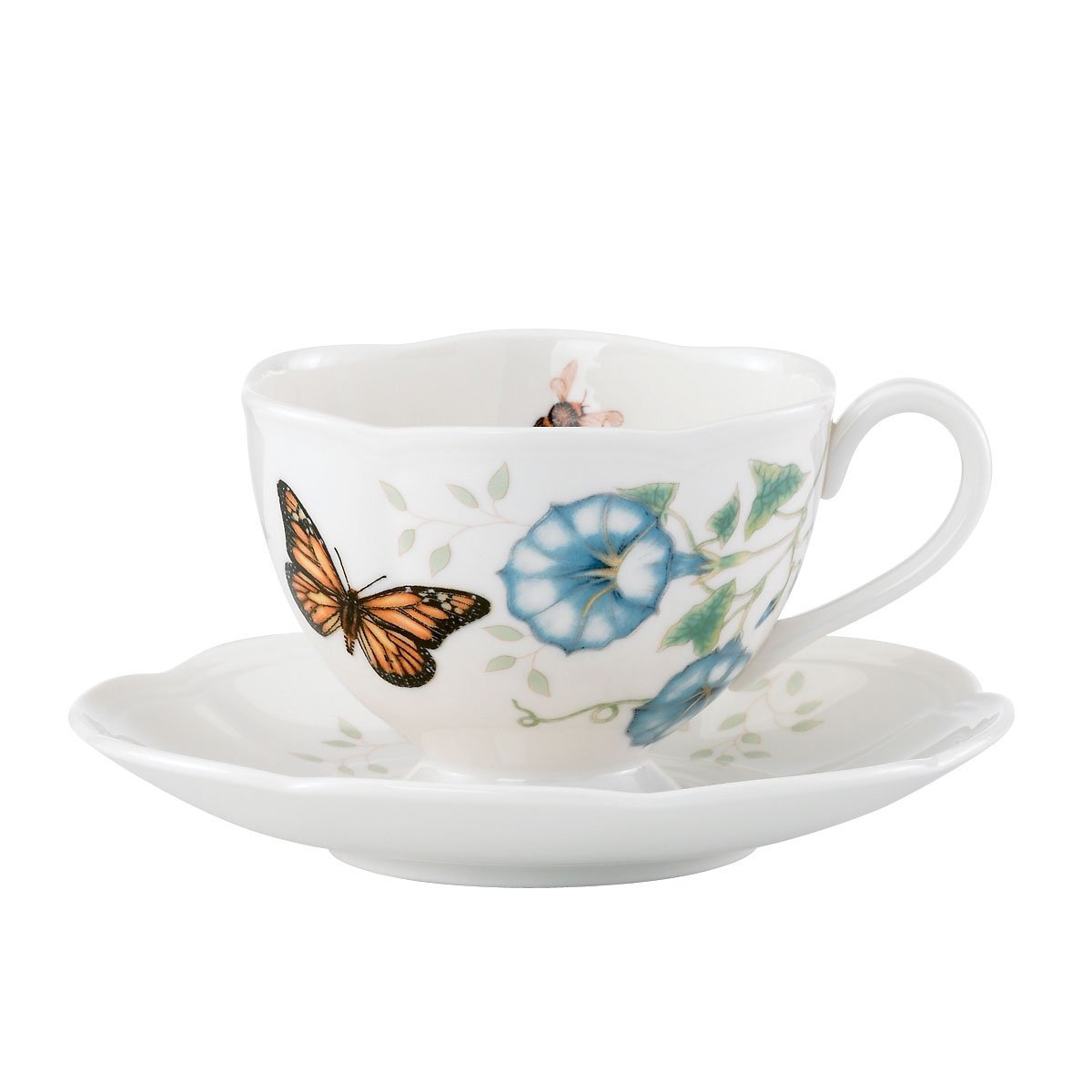 Lenox Butterfly Meadow Monarch Cup and Saucer Set | eBay - Lenox Butterfly Meadow Monarch Cup and Saucer Set