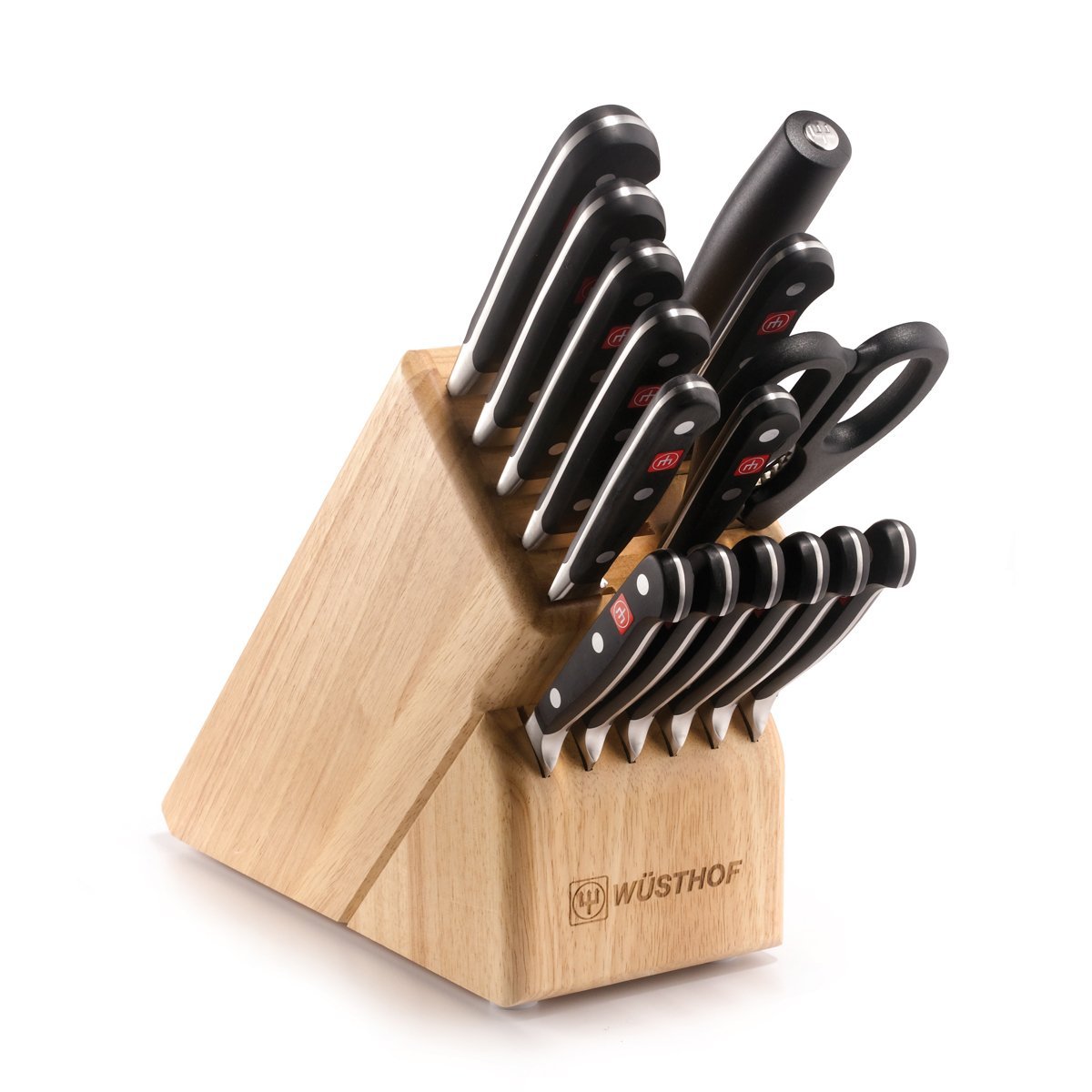 Wusthof Classic 16 Piece Knife Block Set Trademark Retail