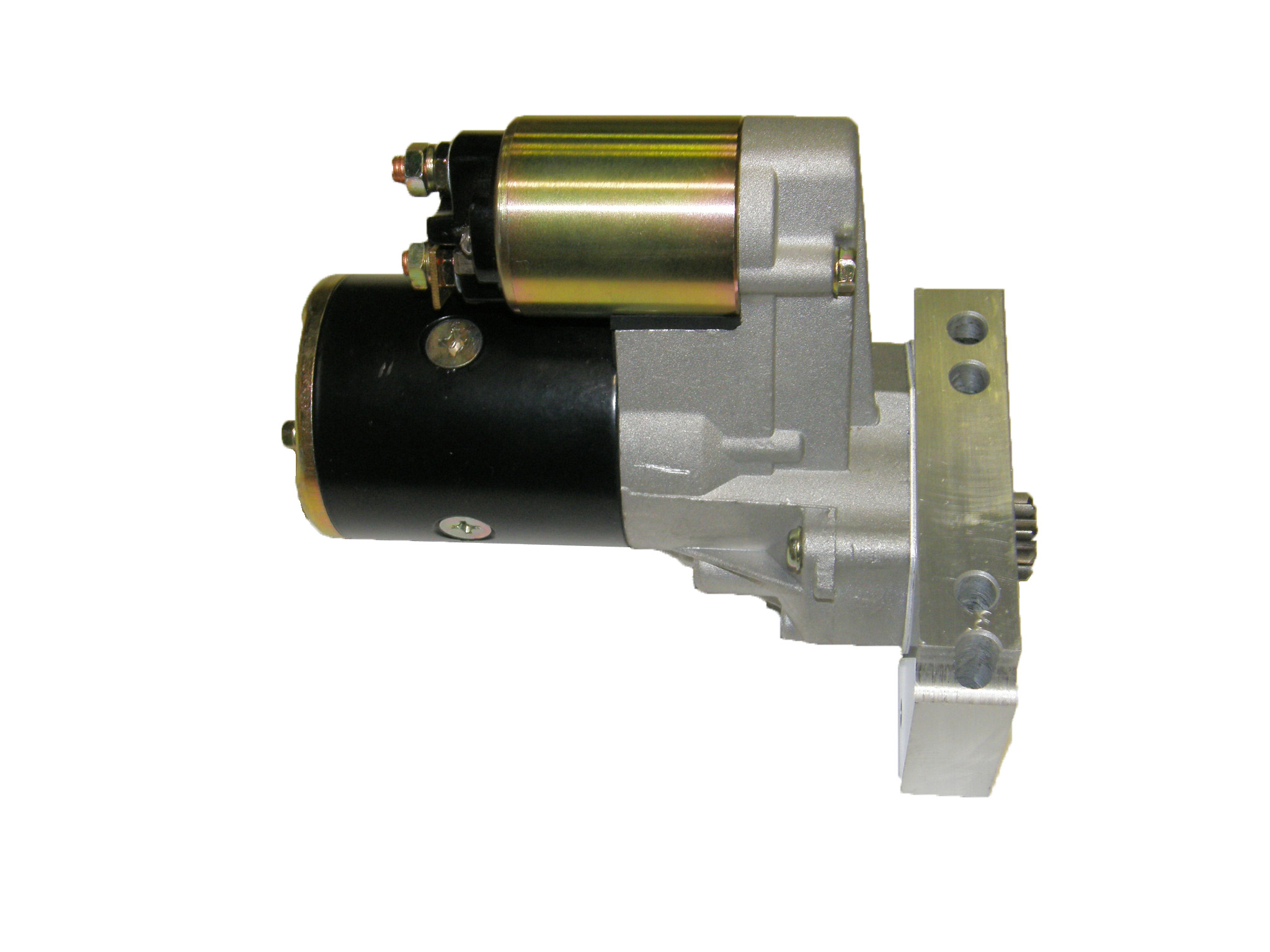 SBC Chevy Mini Starter High Torque Black 3HP 153 168 Tooth 350 400 sbc-chevy-mini-starter-high-torque-black-3hp-153-168-tooth-350-400