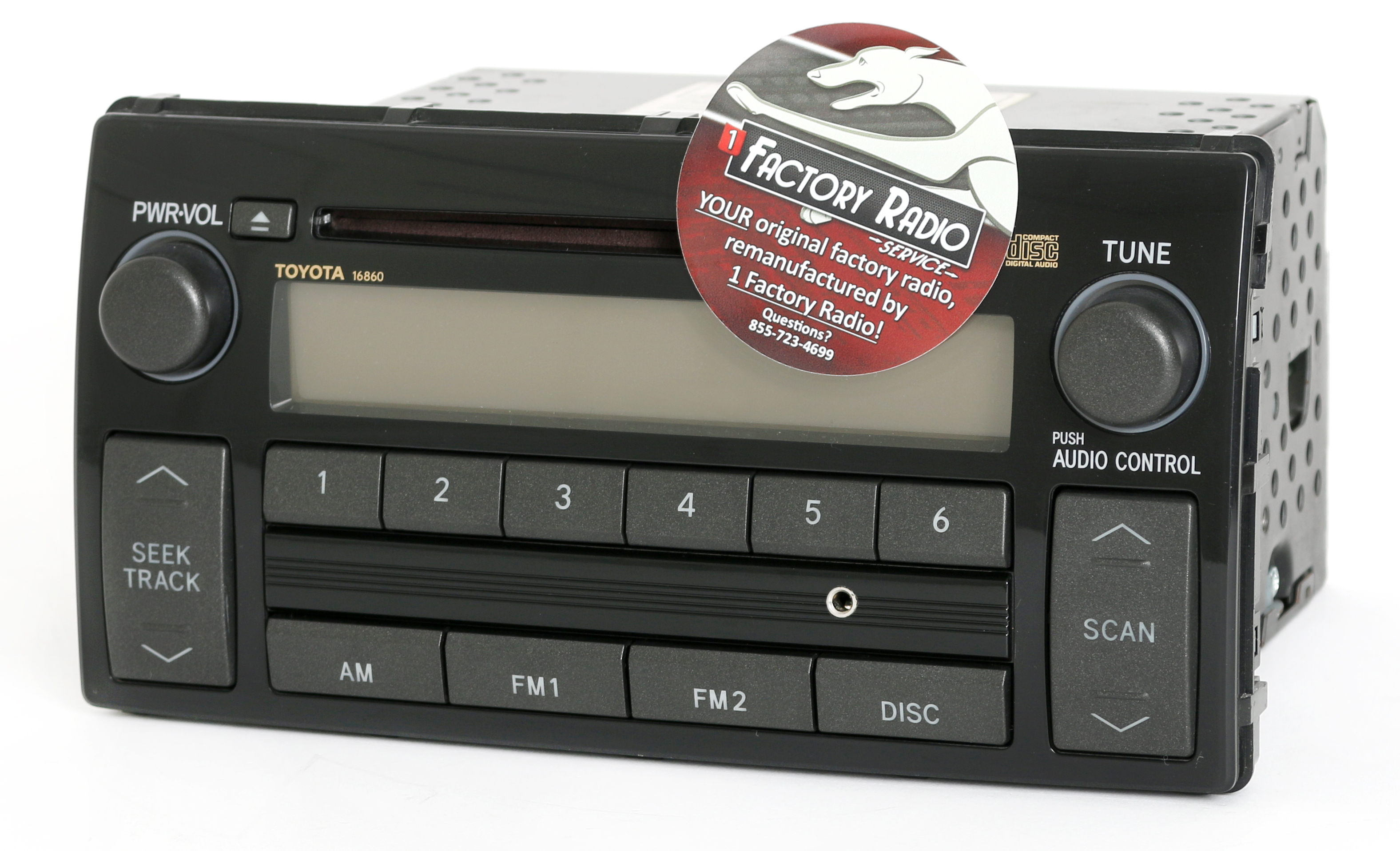 Reman & Aux Mod SERVICE for 2005-2006 Toyota Camry LE XLE Radio AM FM