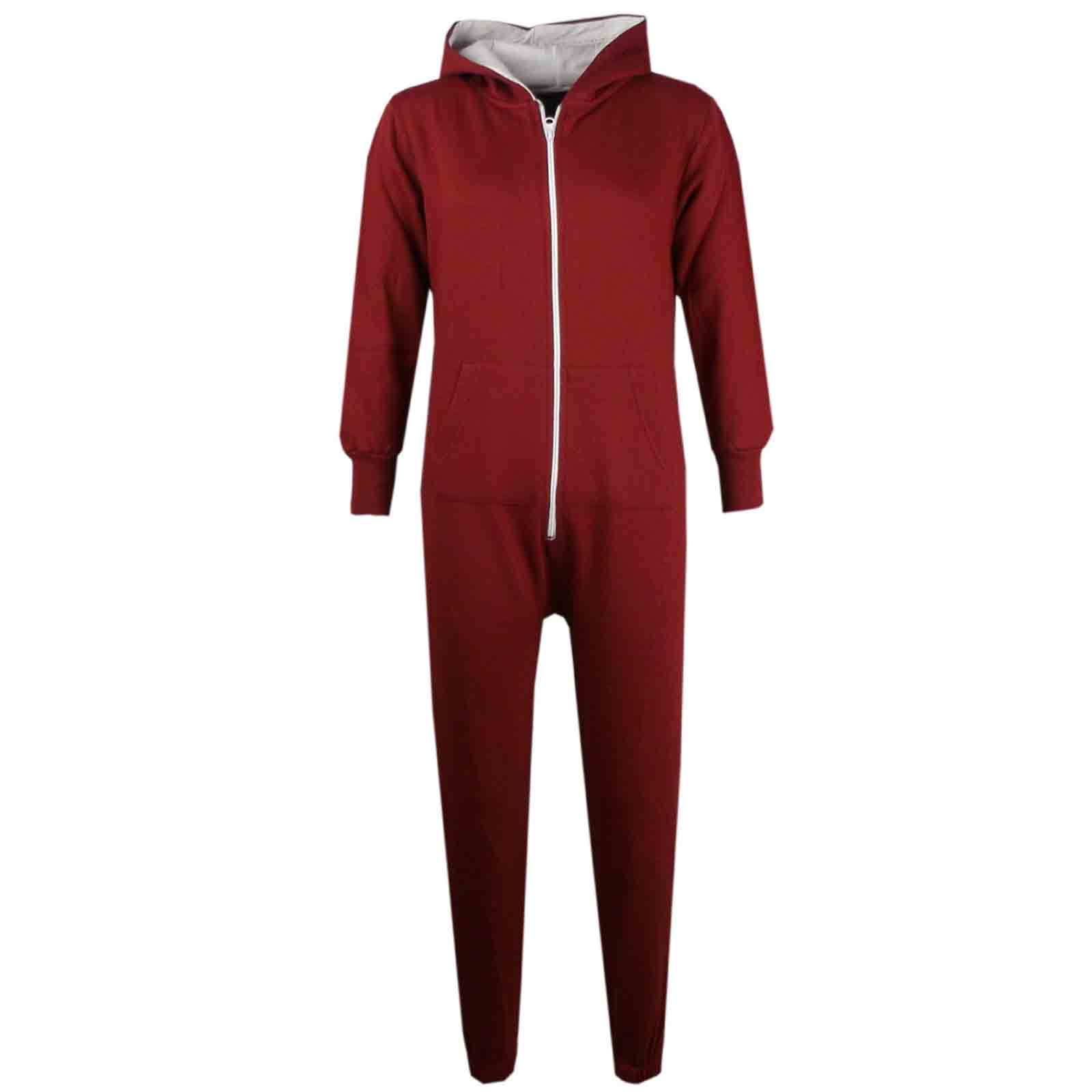 Women's Red Tracksuit Sets Kids Onesies Pajamas Boys Kids