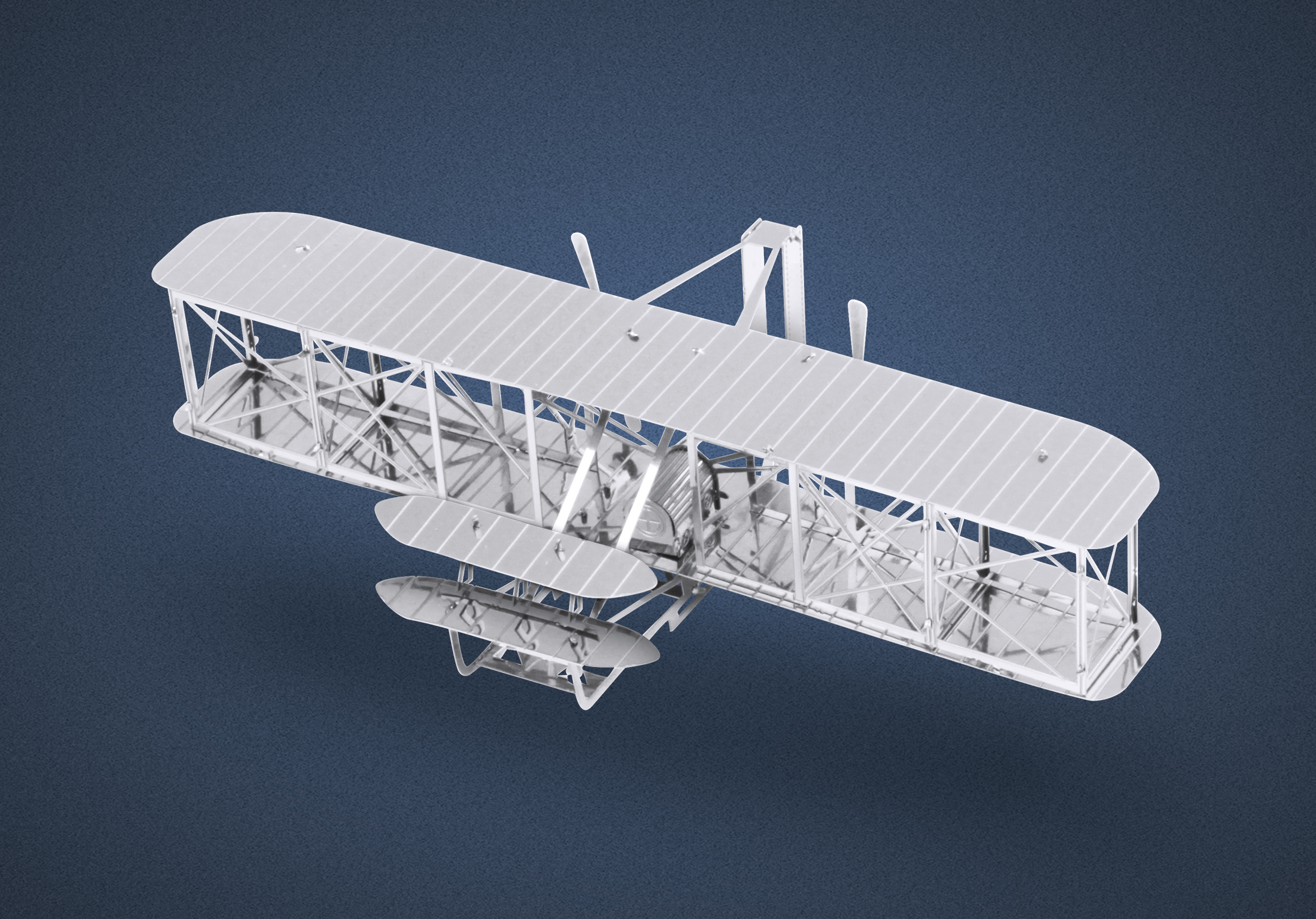 Metal Earth 3D Laser CUT Model Wright Broth