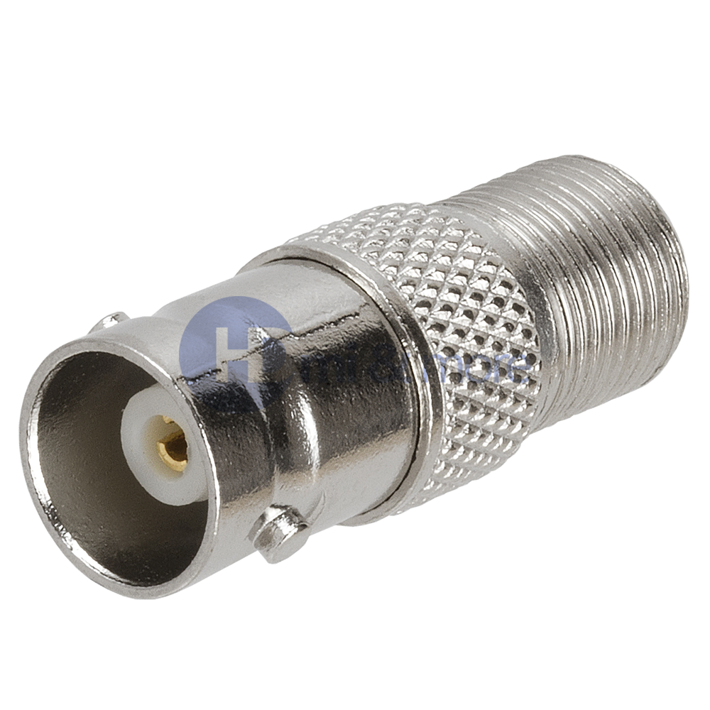 4x FType RG6 RG59 to BNC Female Connector Adapter Coax Twiston Female