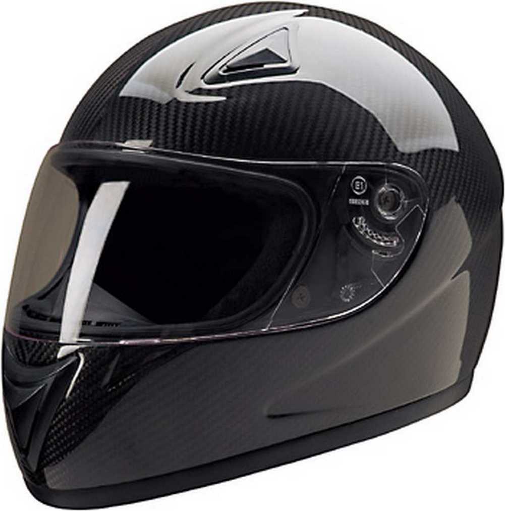 HCI LightWeight Carbon Fiber Full Face Motorcycle Helmet Fully