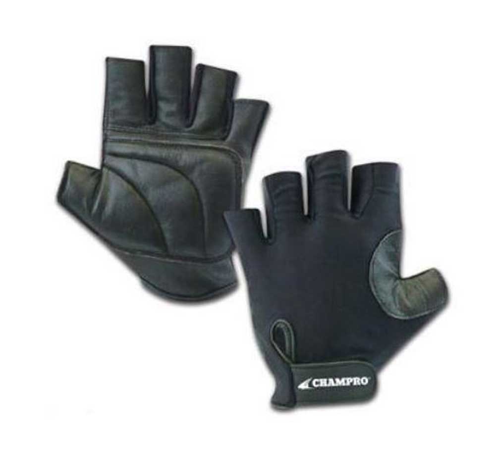 CHAMPRO Padded Palm Baseball/Softball Catchers Glove A058 (Black, One Size) eBay