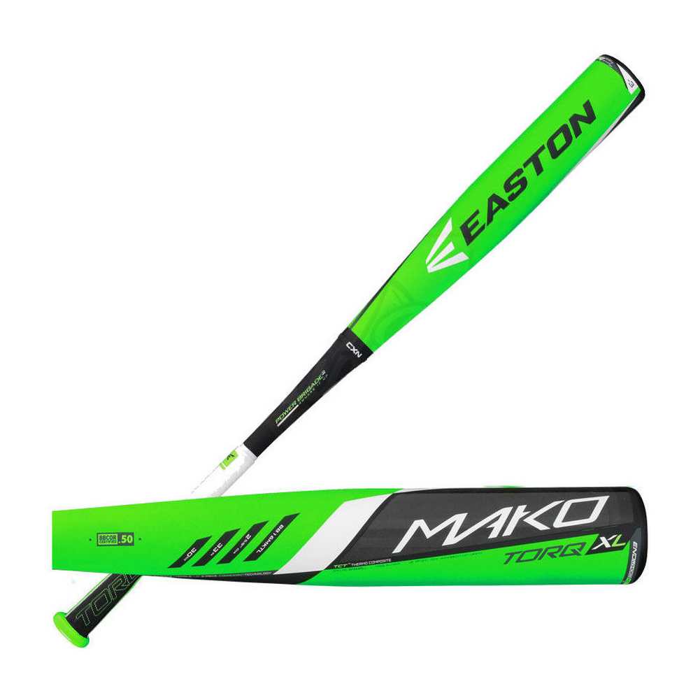 Easton Mako Torq BB16MKTL (3) BBCOR Baseball Bat 33"30oz, A11170833