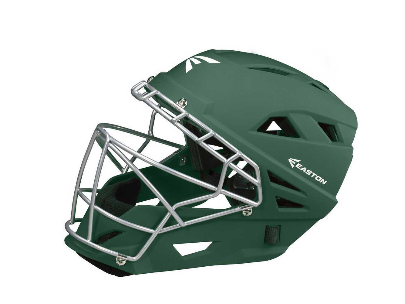 Easton M7 Baseball Catchers Helmet ADULT LARGE, Matte Green. A165317GNL