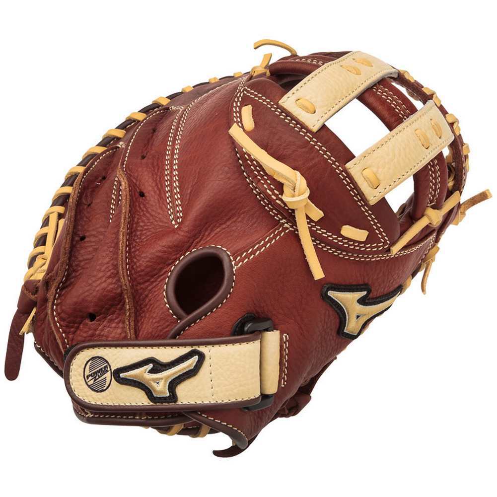 Mizuno Adult Fastpitch Softball MVP Series 34Inch Catchers Mitt, RHT GXS58
