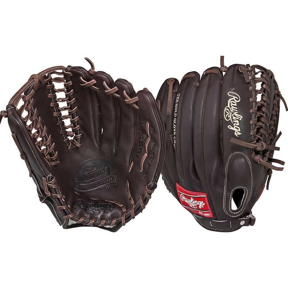 Rawlings RHT Pro Preferred Mocha 12.75Inch Outfield Baseball Glove