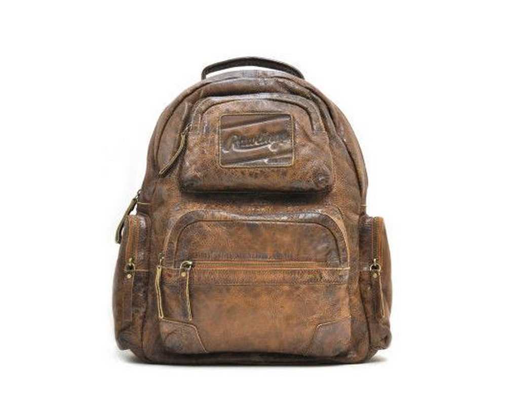 Rawlings Baseball Origins Vintage Leather Travel Backpack, V701 eBay