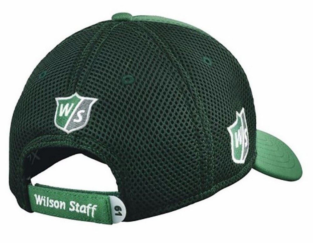 Wilson W/S Men's Staff Flat Brim Tour Mesh Golf Cap Hat Color Options