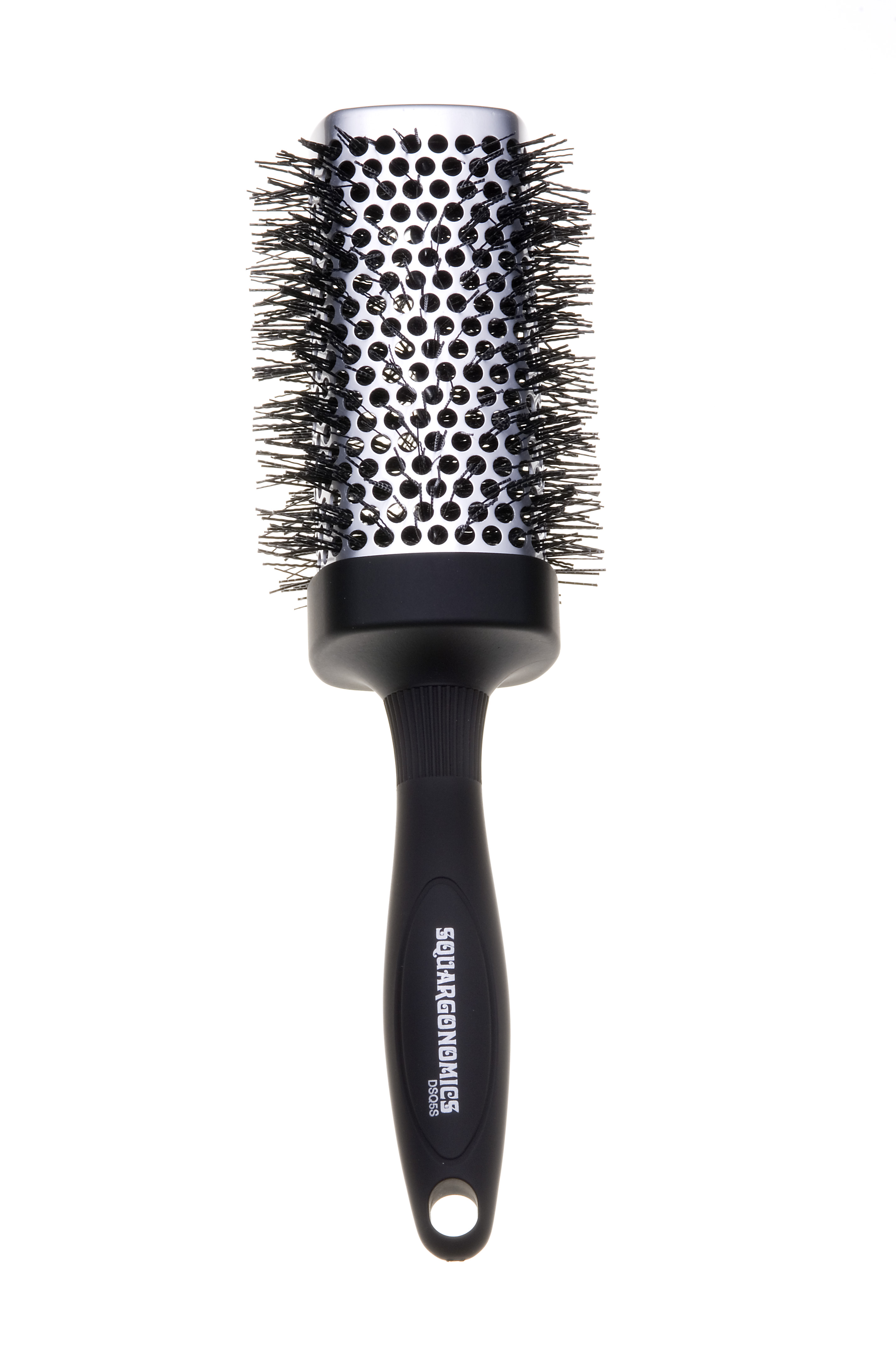 Denman Square Barrel Crimped Bristle Styling Volumising Gentle Hair