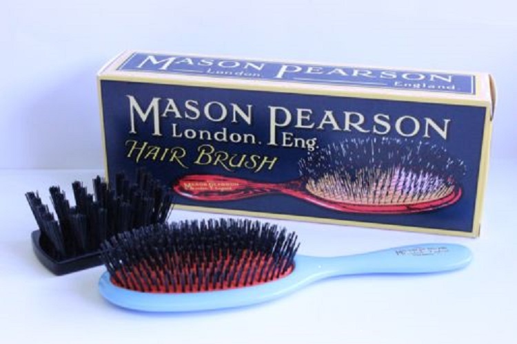 Mason Pearson BN2 Medium Junior Boar Bristle Nylon Tufts Hair Brush