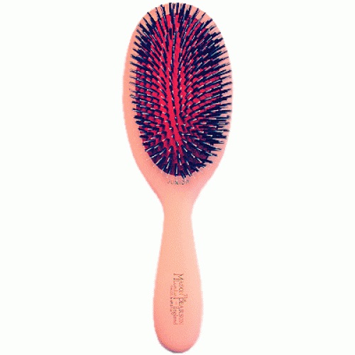 Mason Pearson BN3 Handy Boar Bristle Nylon Tufts Hair Brush, Cleaner
