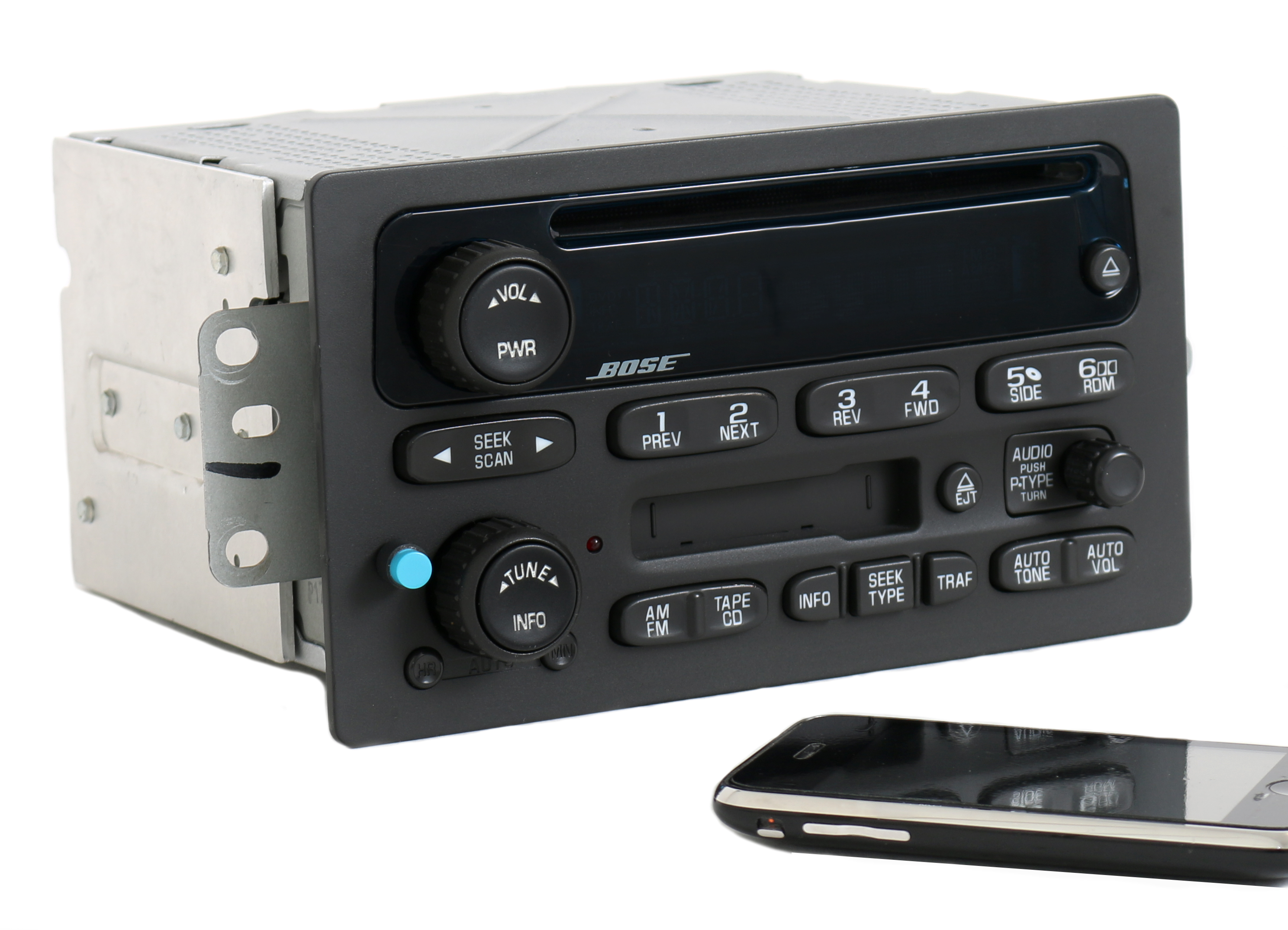 Chevy GMC 200405 Envoy Bose Radio AM FM CD Cassette w Bluetooth Music