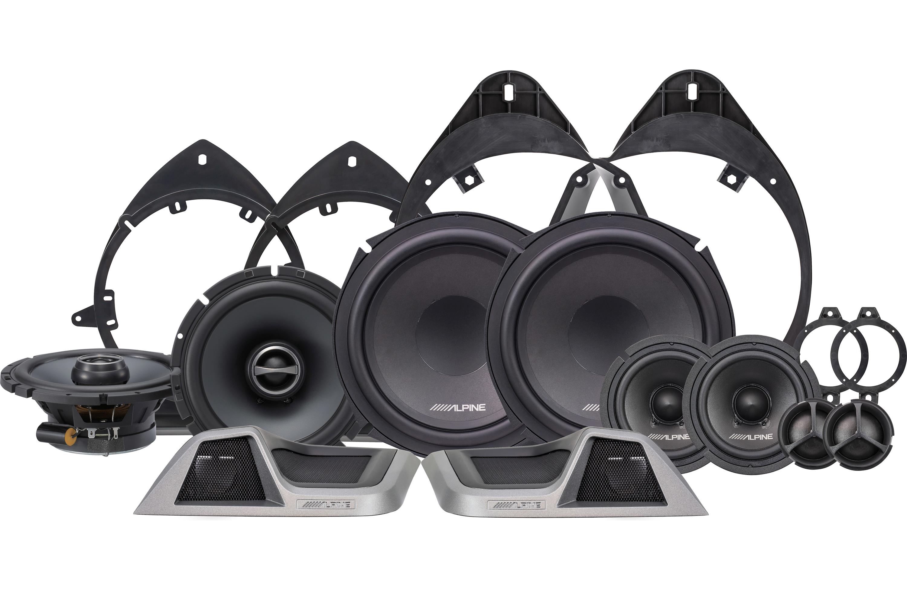 Alpine SPSM601 61/2” Marine Coaxial 2Way Marine Speaker Creative Audio