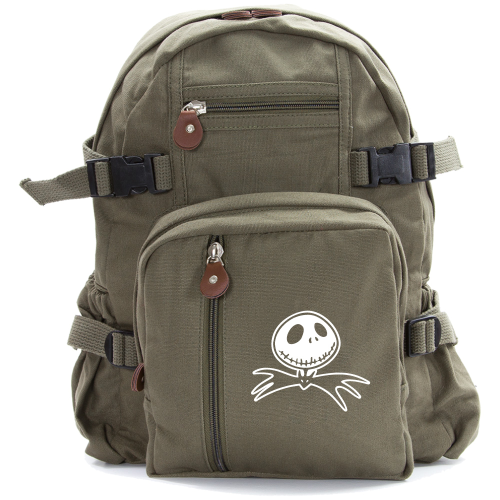 jack nightmare before christmas bat heavyweight canvas nightmare before christmas book bag