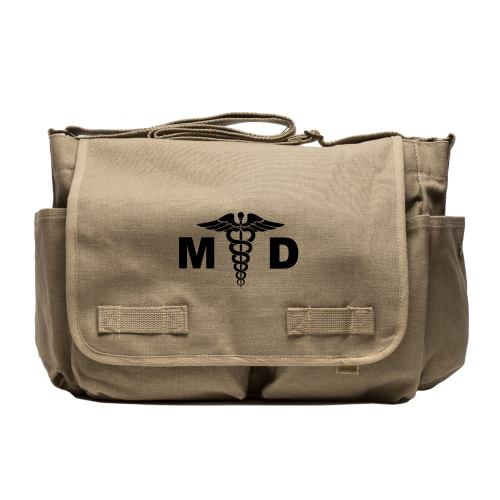 md doctor canvas messenger shoulder bag ebay md doctor canvas messenger shoulder bag ebay