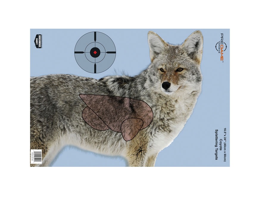Birchwood Casey PREGAME Coyote Reactive Target 16.5" x 24" Package of 3 ...
