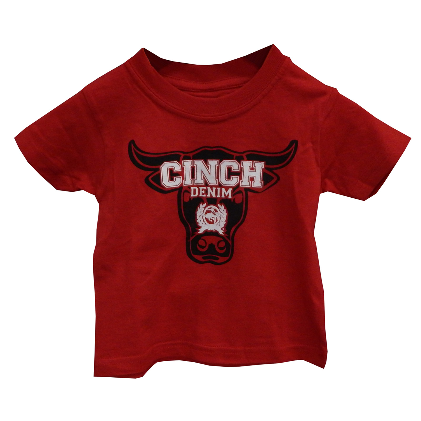 MTT7672015,Cinch Jeans Infant Boy's Red Cinch Denim SS Jersey Logo6