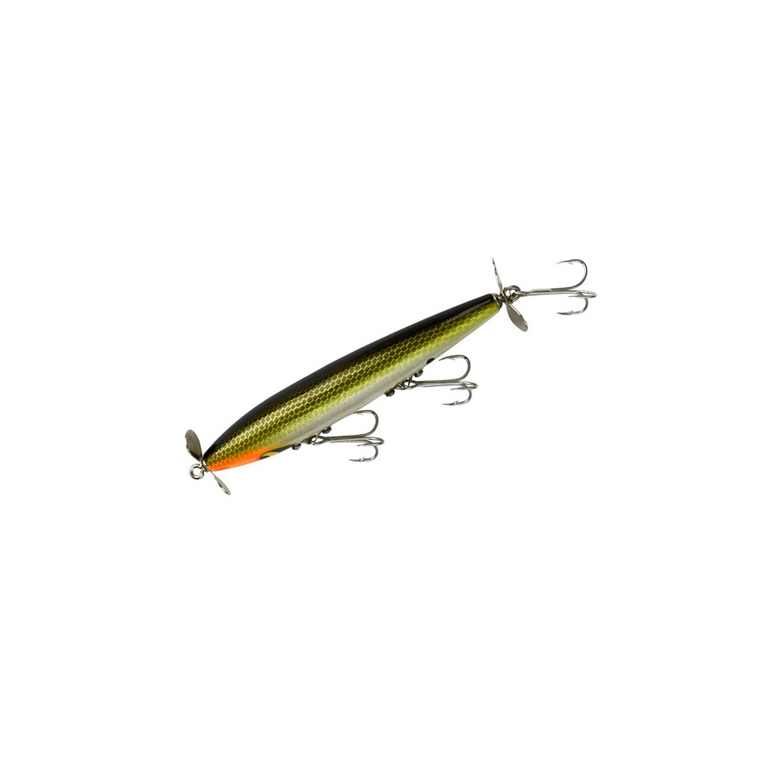 Smithwick 4.5" Devil's Horse Topwater Bait 1/2 oz Black Back Green