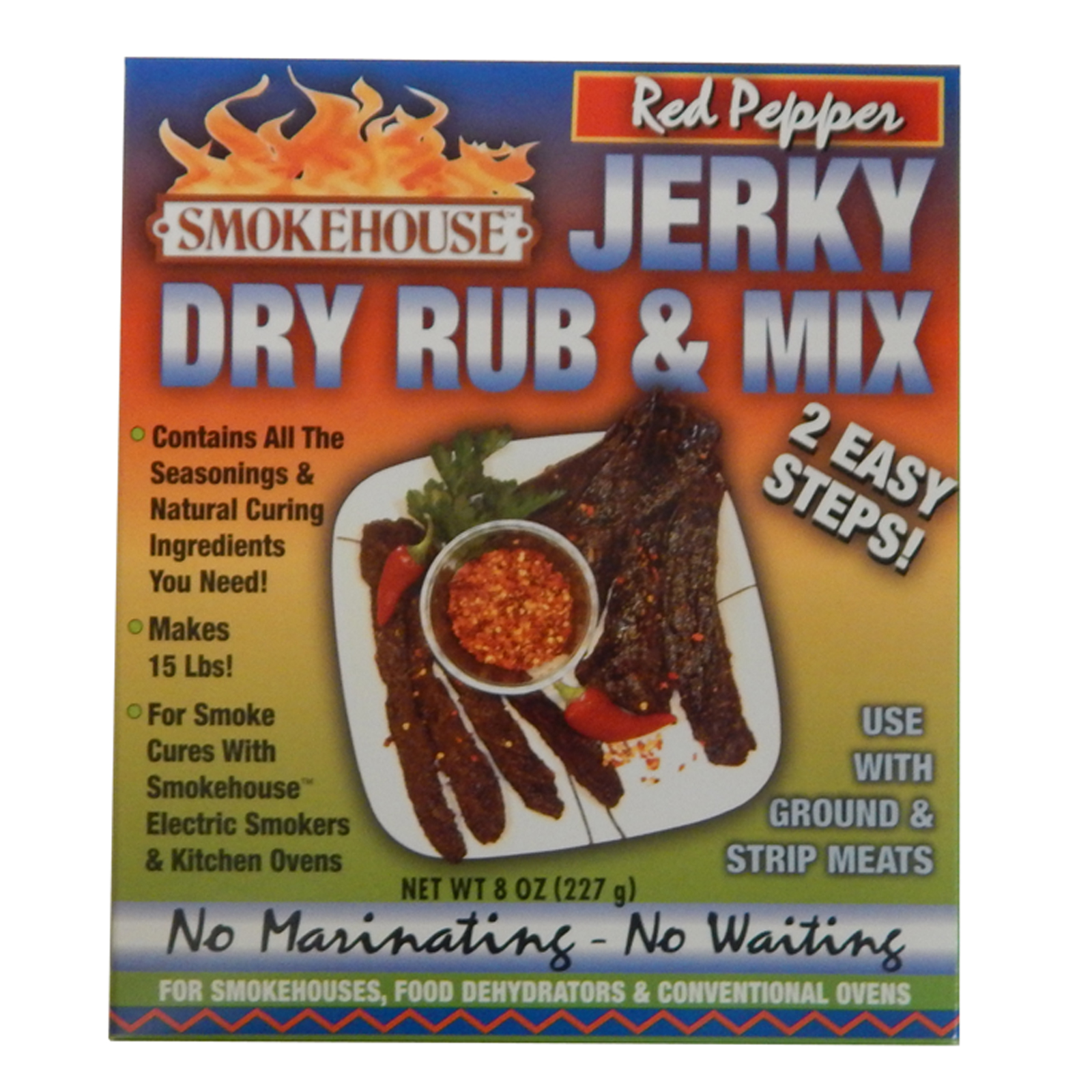 Smokehouse Products 9751003 Red Pepper Jerky Dry Rub & Mix