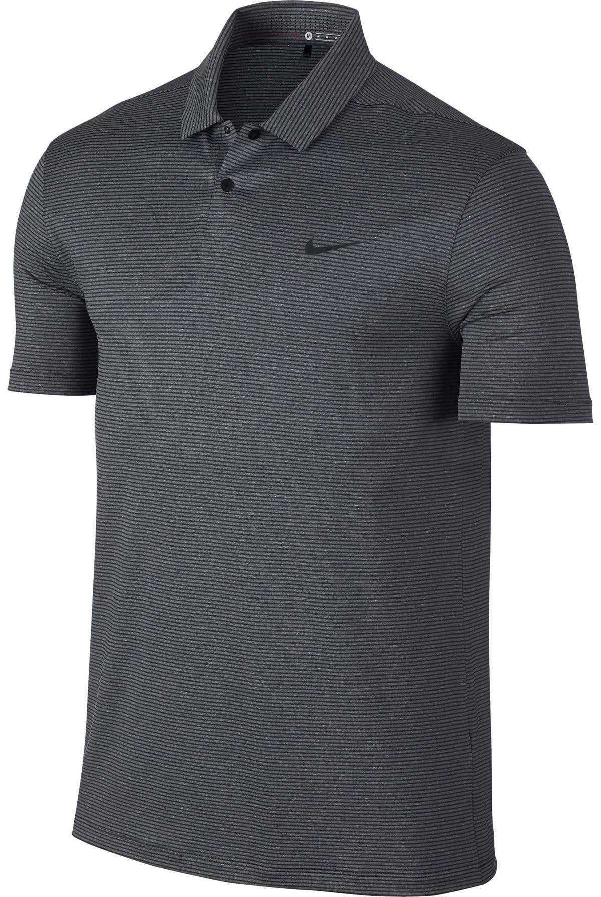 New Nike Golf 2016 Tiger Woods TW Control Stripe Polo Shirt 726197