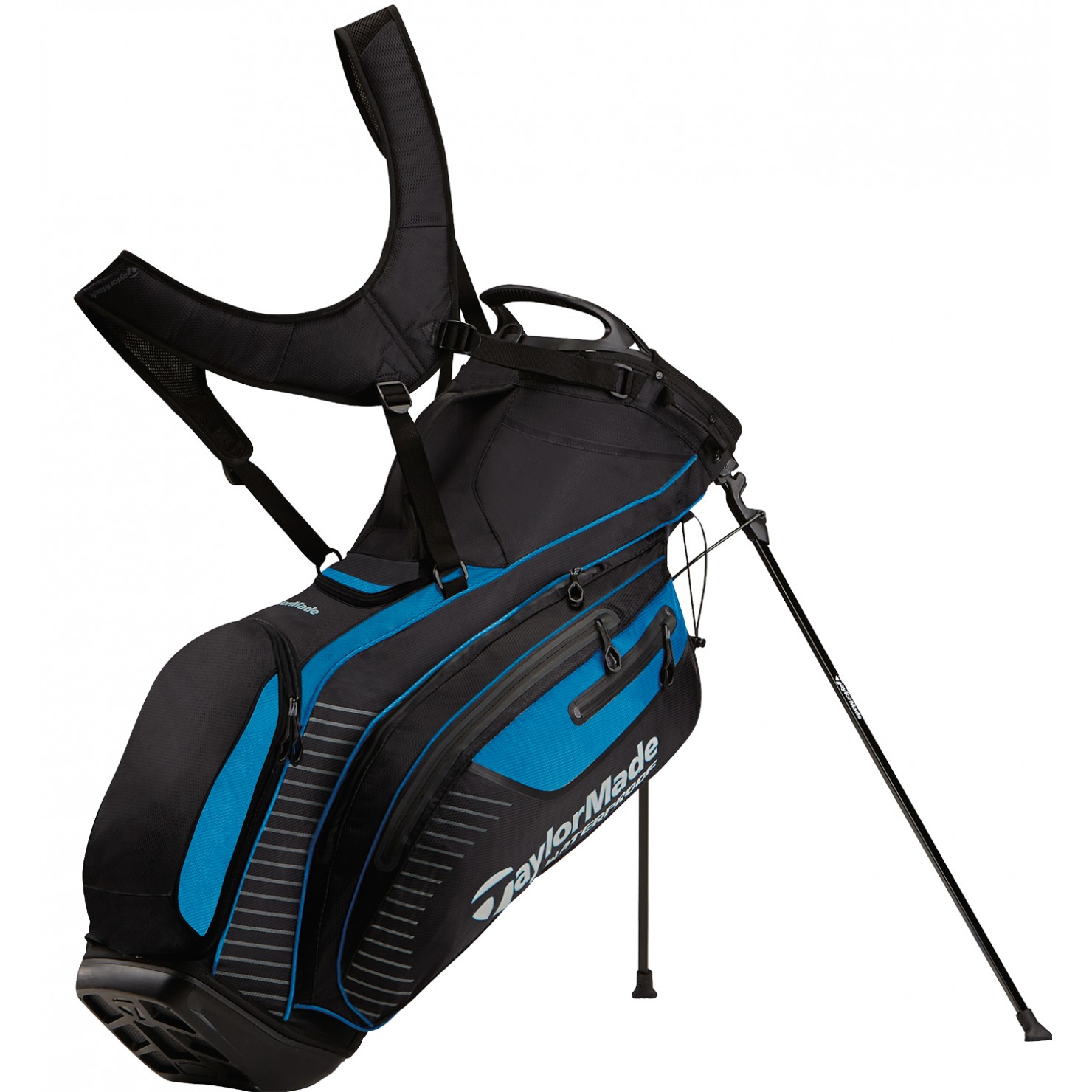 New TaylorMade Golf 2016 Waterproof Stand Bag Black/Blue eBay