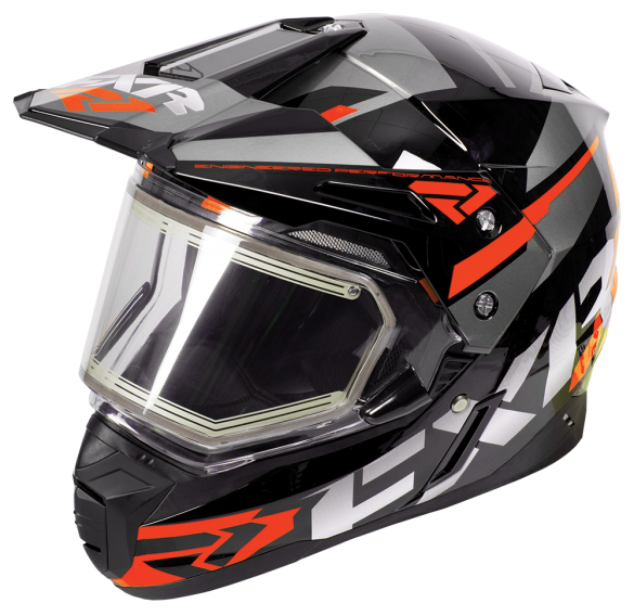 FXR FX1 Team Electric Shield Snowmobile Helmet 2017 eBay