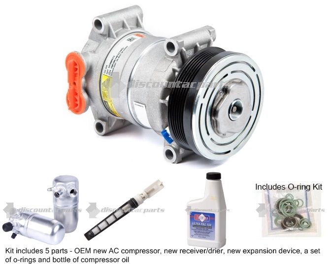 New Genuine Delphi A C AC Compressor Kit Chevy GMC Pickup Tahoe Yukon