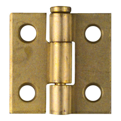 3/4" X 5/8" Solid Brass Narrow Hinges (Pack of 4) Greschlers Hardware