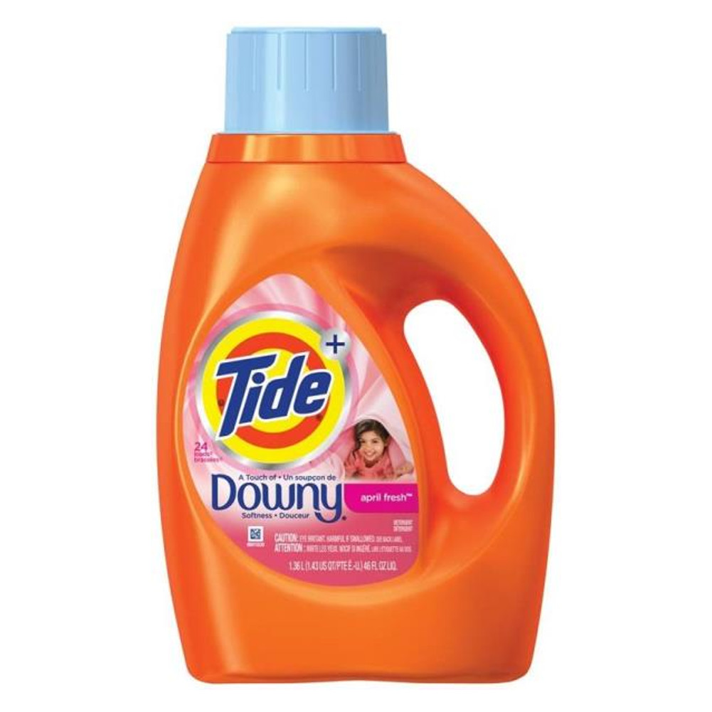 50 oz. Tide Laundry Detergent w/ Downy Fabric Softener eBay