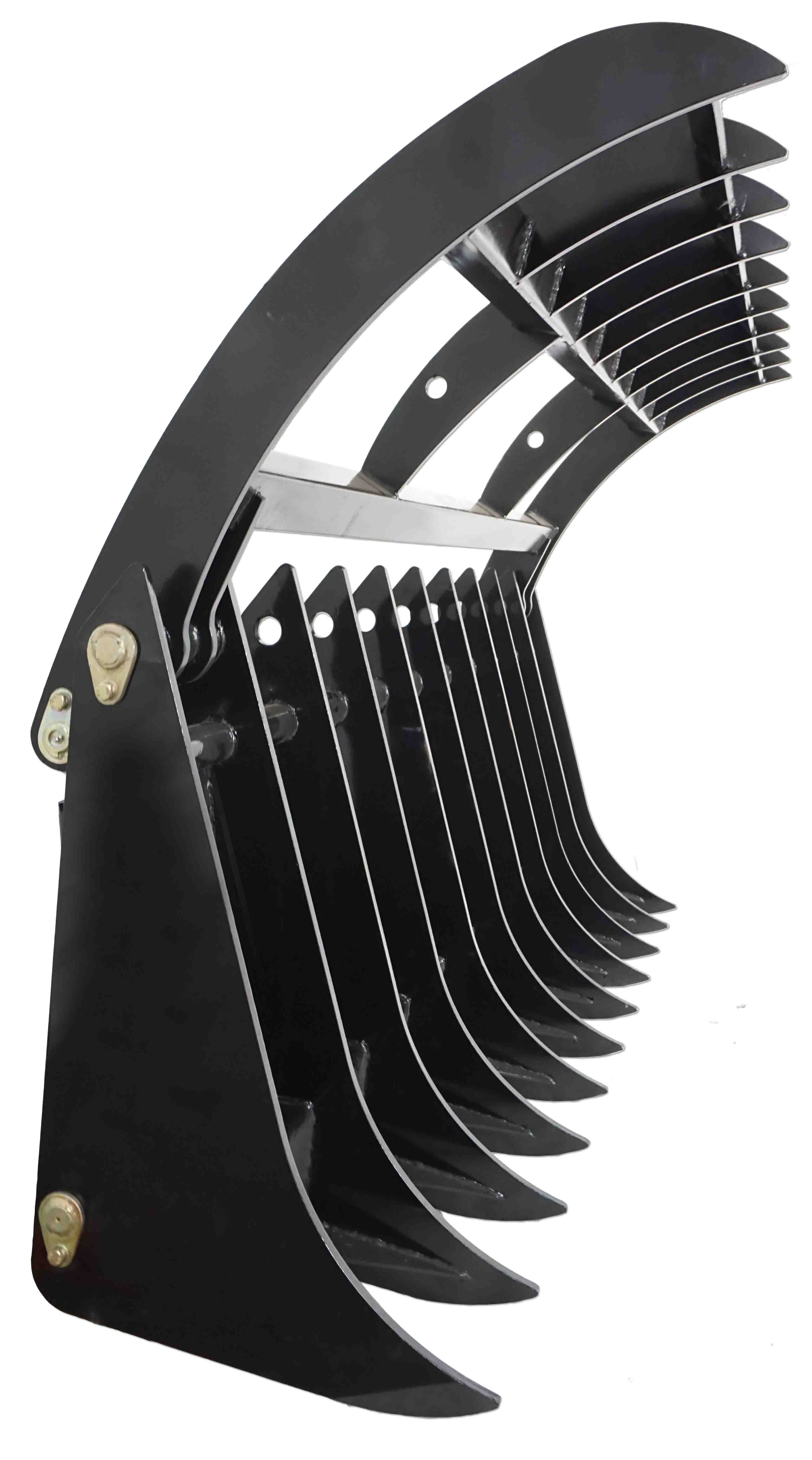 Titan 84" Root Grapple Rock Rake Skid Steer Clamshell Attachment Loader