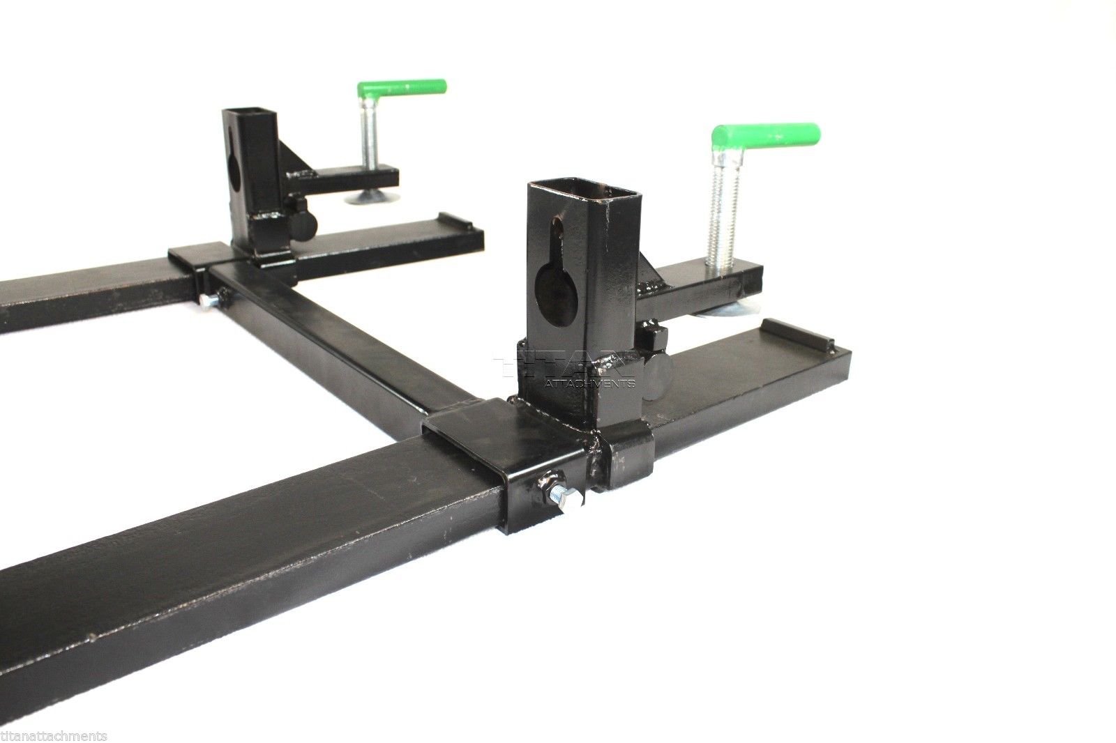 Clamp ON Pallet Forks FOR Skid Steer Tractor Loader Bucket COF
