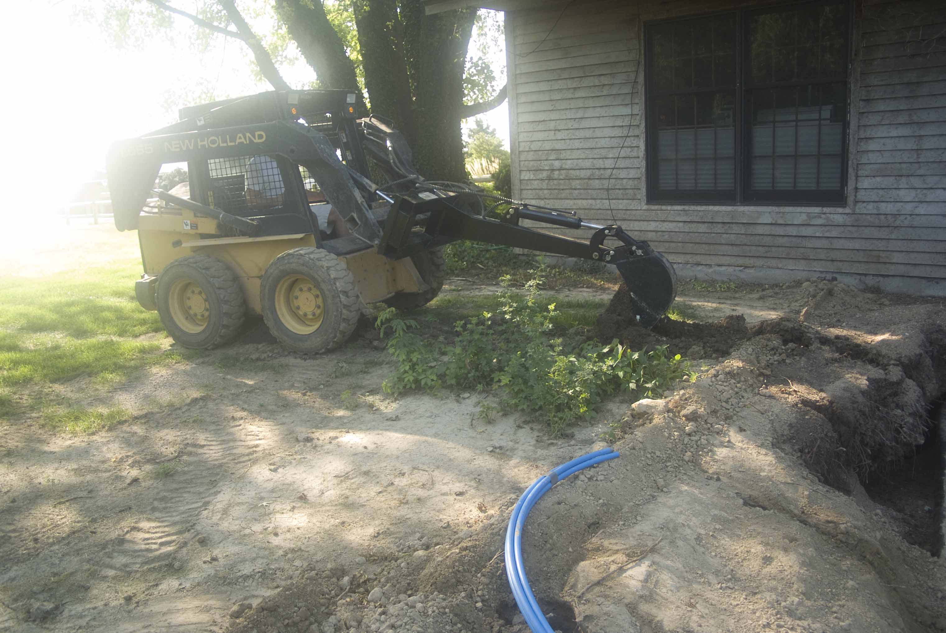 Titan Skid steer Backhoe Fronthoe excavator attachment bobcat skidsteer