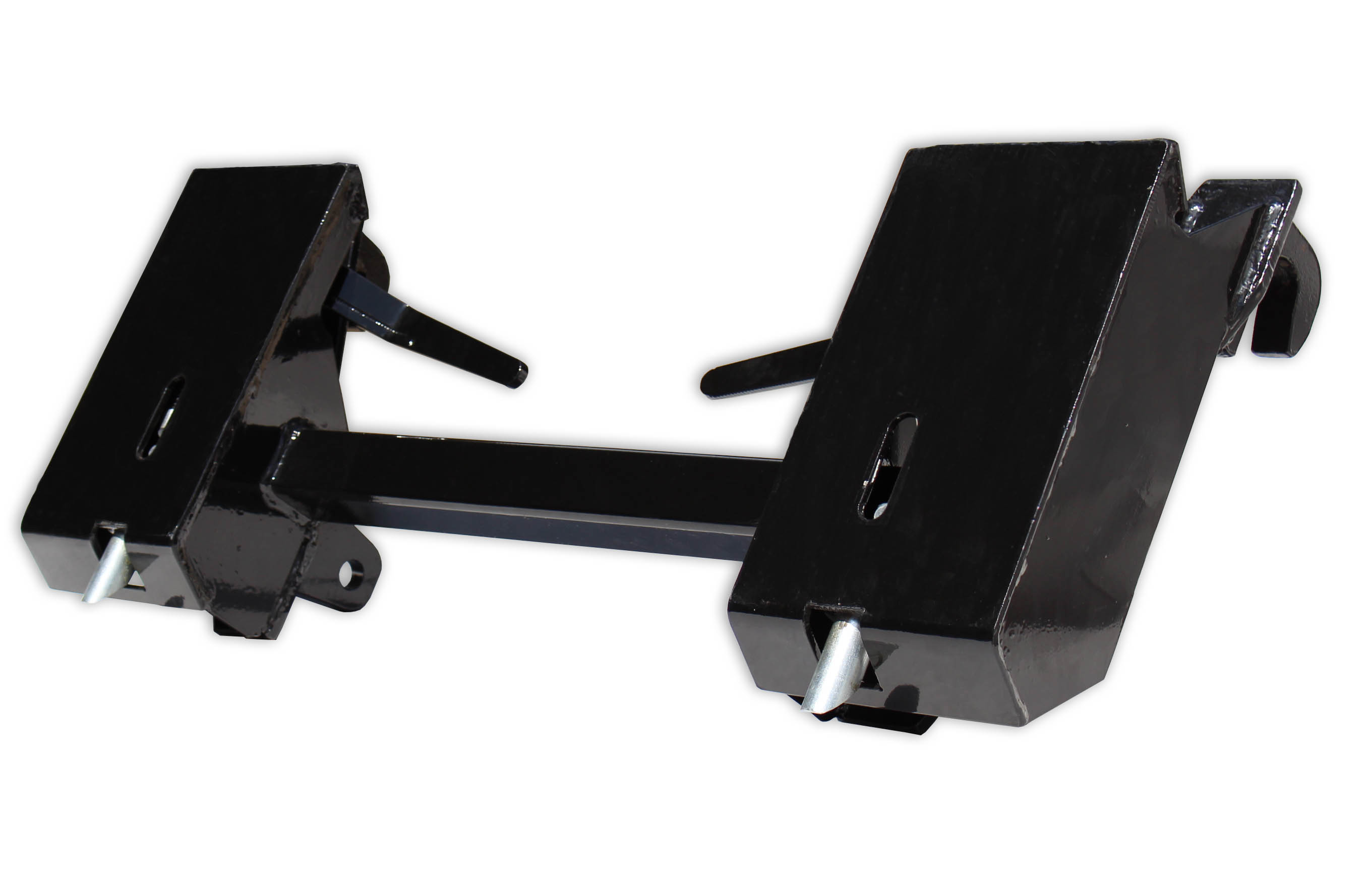 Titan Global John Deere to Quick Tach Skid Steer Adapter Bobtach Bucket