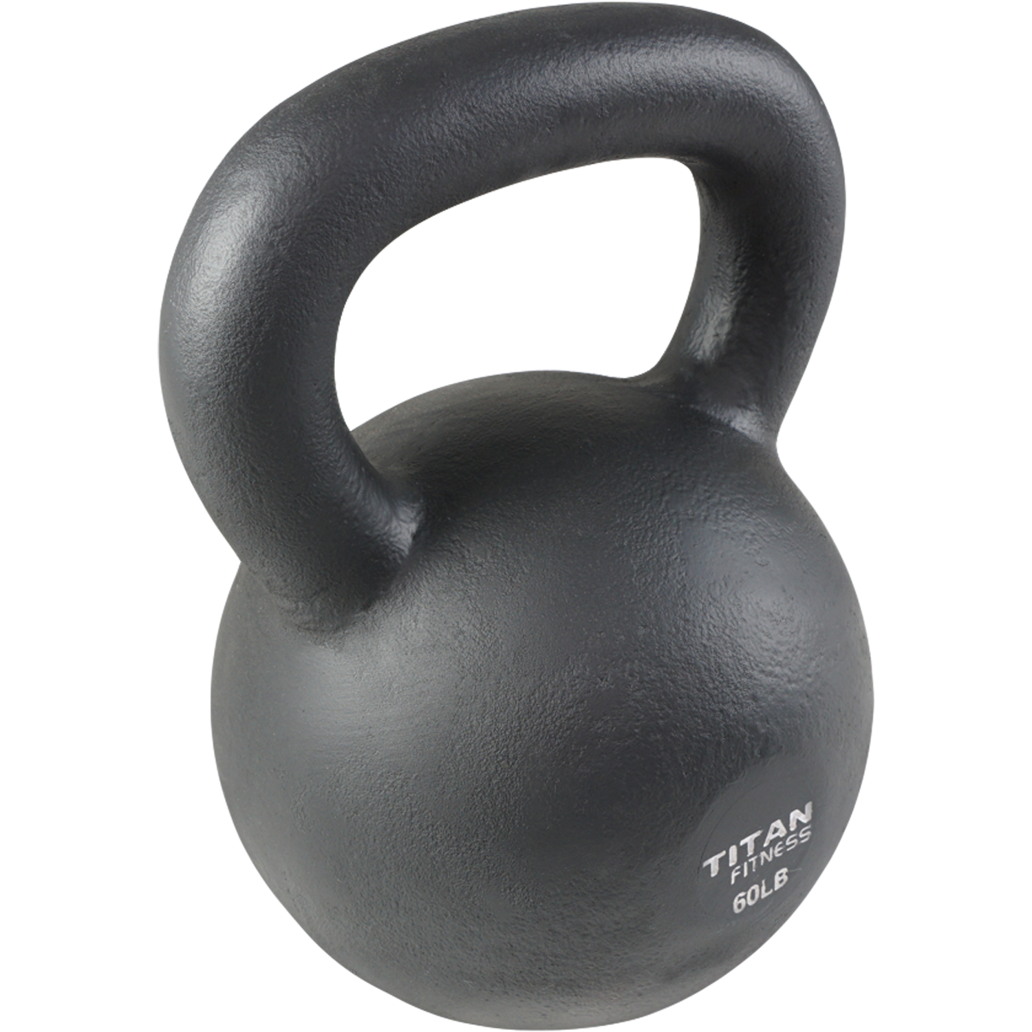 Titan Fitness Cast Iron Kettlebell 5lb100lb Weight Natural Solid