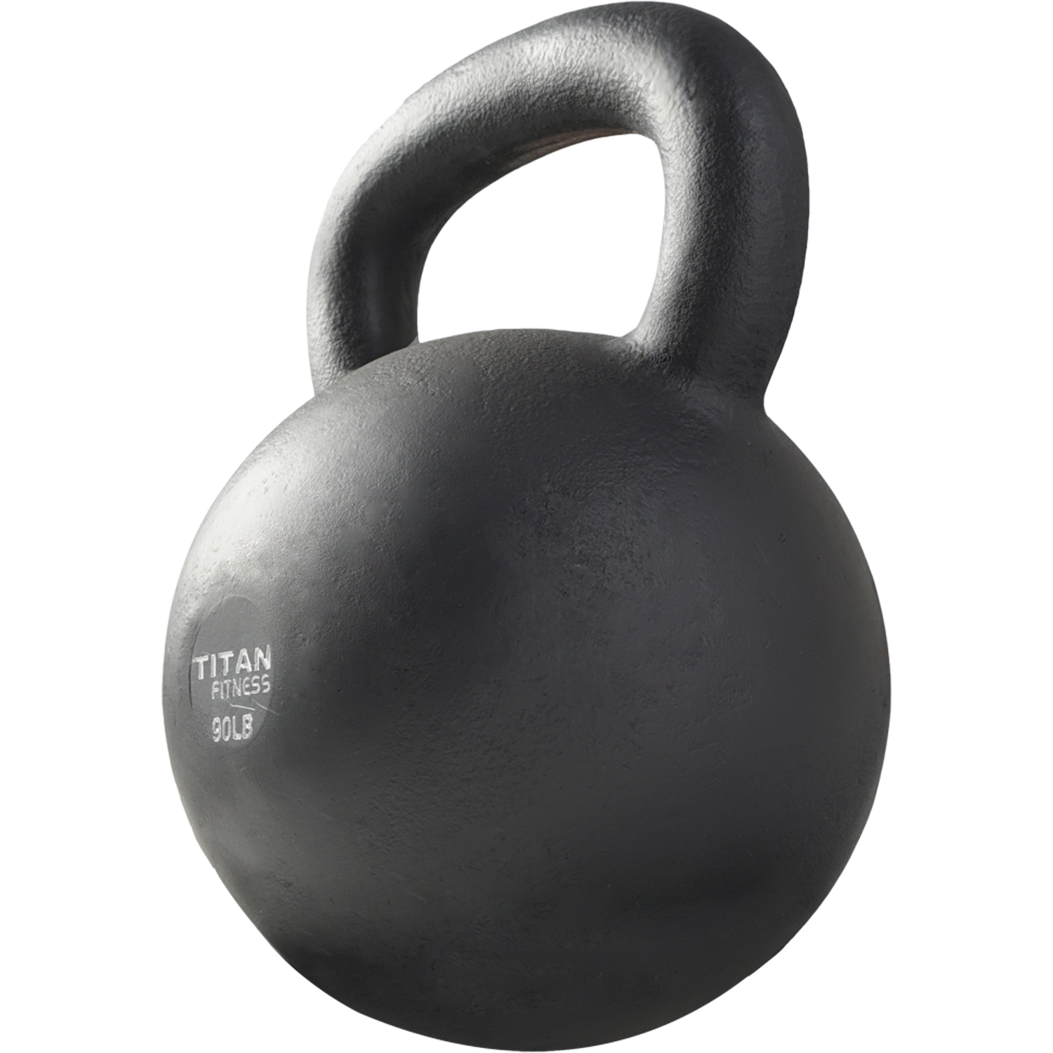 Titan Fitness Cast Iron Kettlebell 5lb100lb Weight Natural Solid
