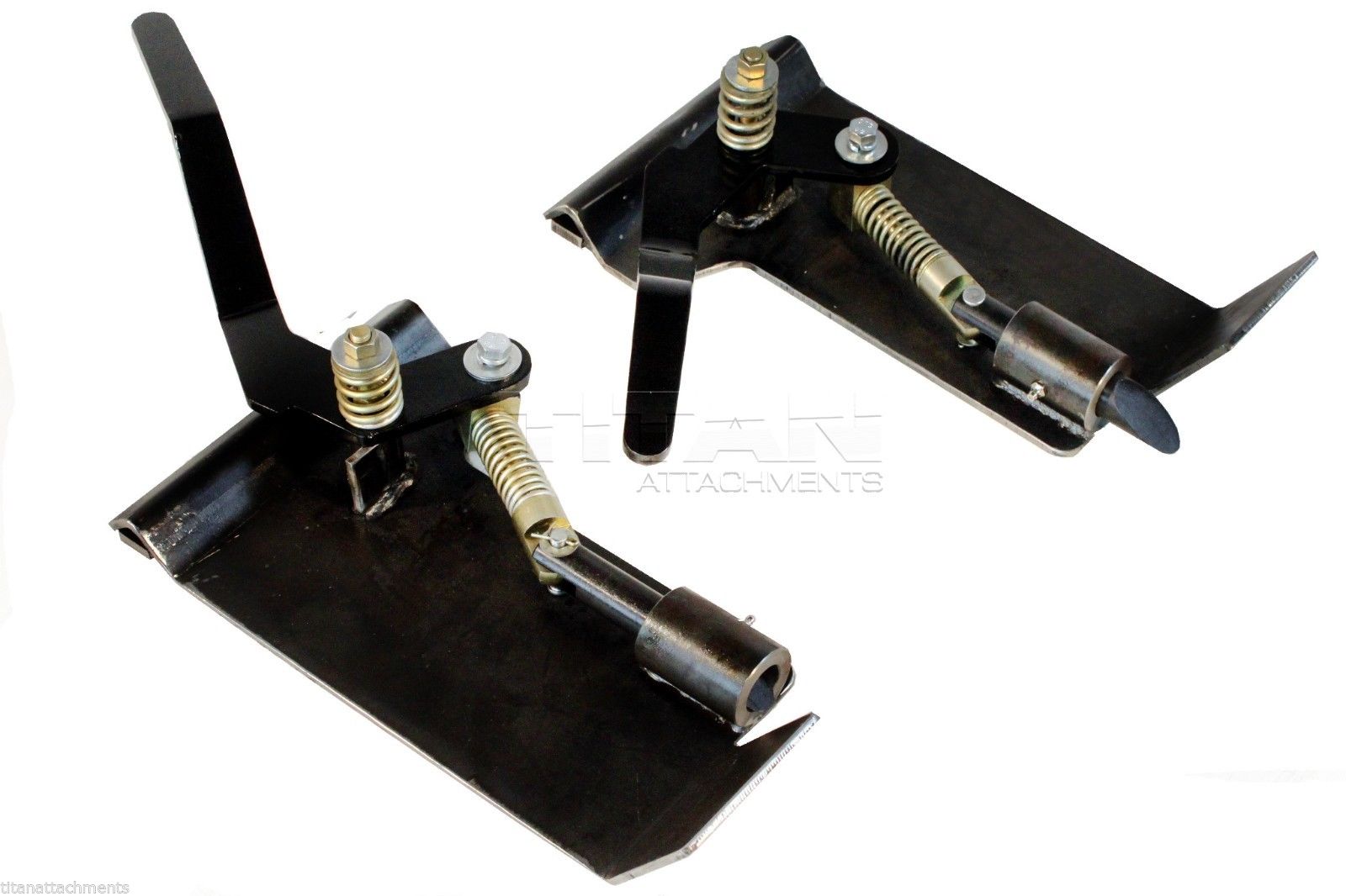 Pin On to Skid Steer Quick Attach Adapter Spacer Brackets Cross Brace