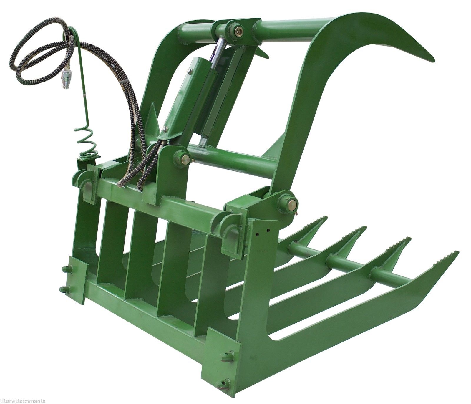 Titan 48" Grapple Bucket Attachment for John Deere 200 300 400 500