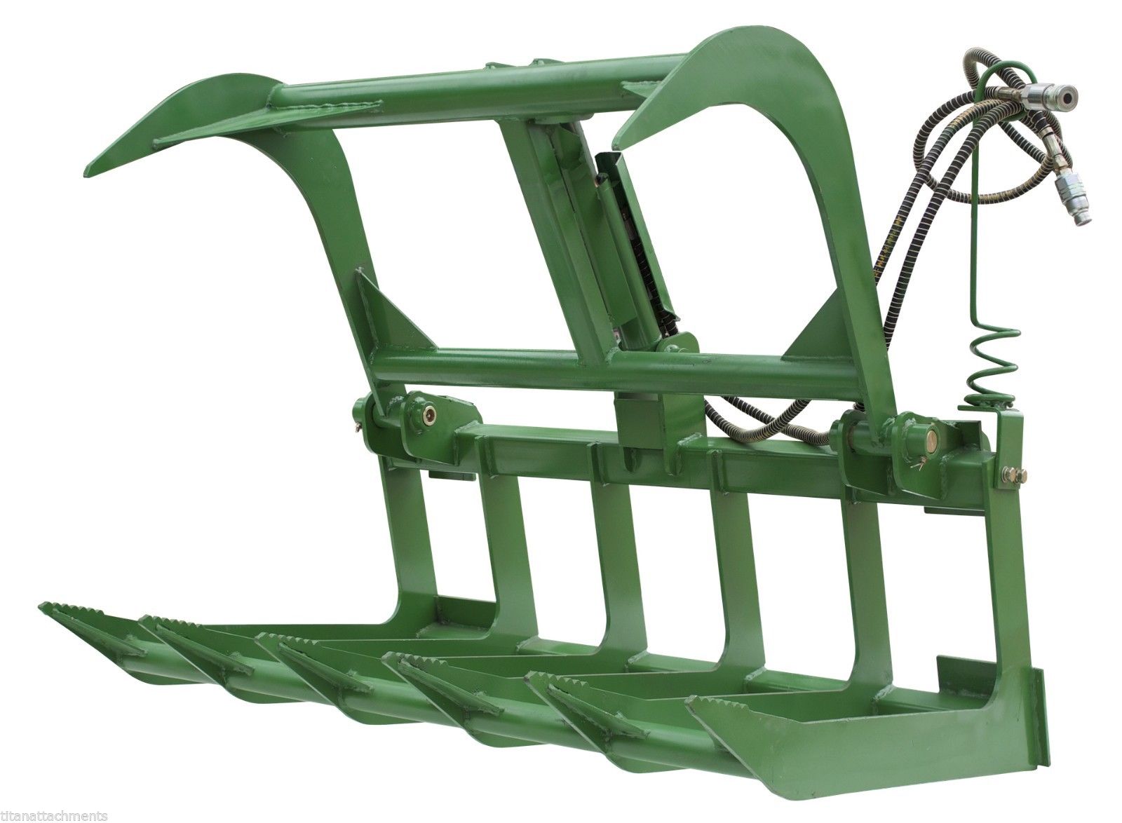 Titan 48" Grapple Bucket Attachment for John Deere 200 300 400 500