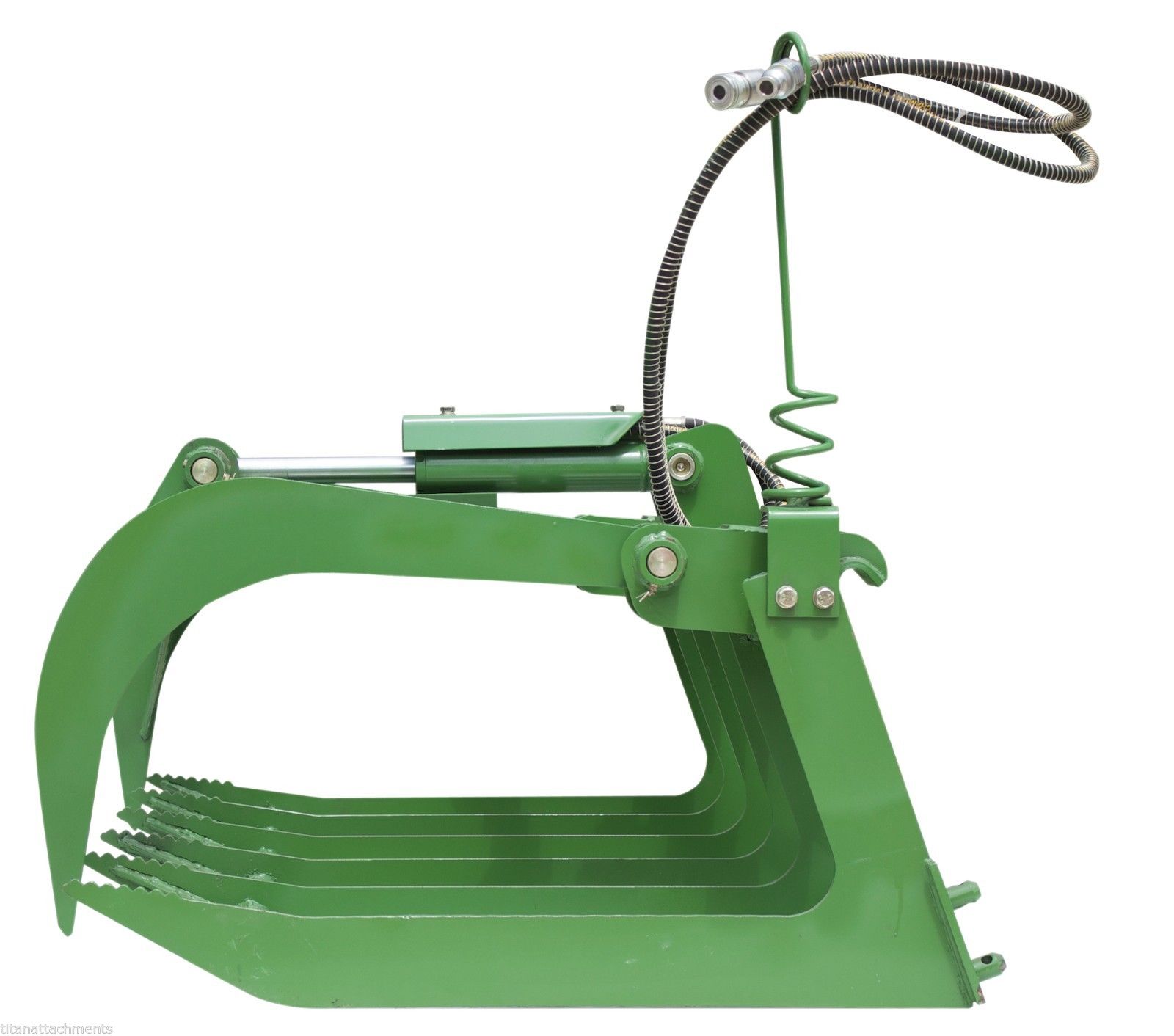 Titan 48" Grapple Bucket Attachment for John Deere 200 300 400 500